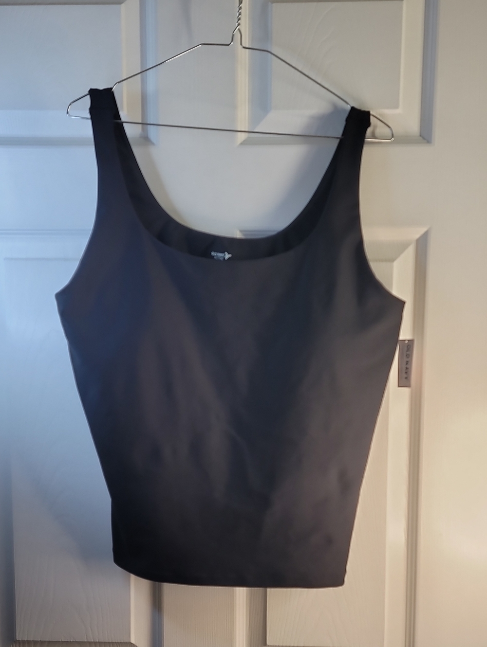 Old Navy Black Scoop-Neck Shaping Tank